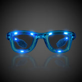 Blue LED Retro Sunglasses